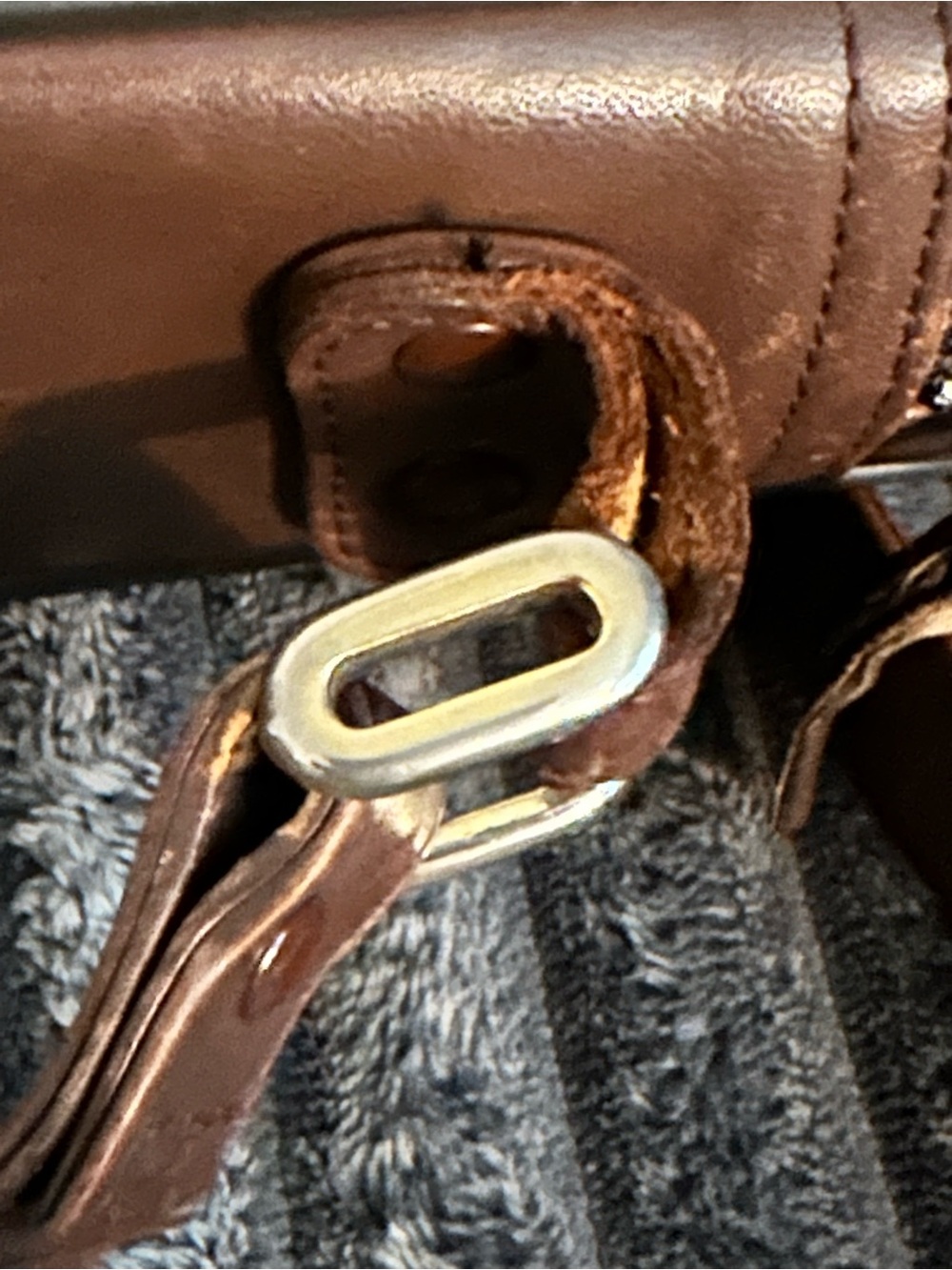 Burberrys 1980-1990 Nova Check Camera Bag crossbody Bag VINTAGE Messenger Bag - Picture 10 of 12